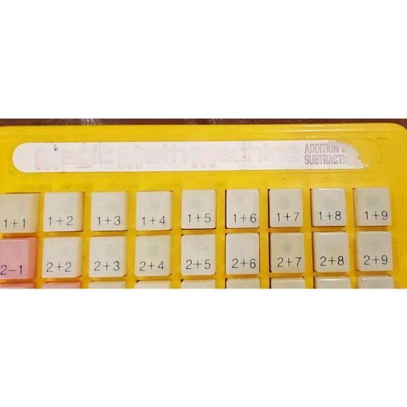 Magic Math Machine Addition Subtraction Math Facts Practice Device Macau Flaws - Picture 4 of 8